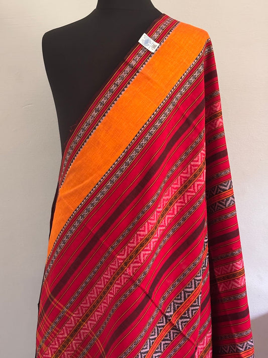 Rangini (रंगीनी) Shobana Manichitratazhu fame Dhaniyakhali Handloom Saree DHA02